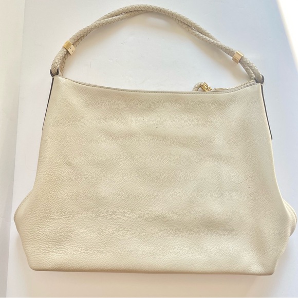 Michael‎ Kors Cream Hobo Bag with Gold Accents - Picture 5 of 8